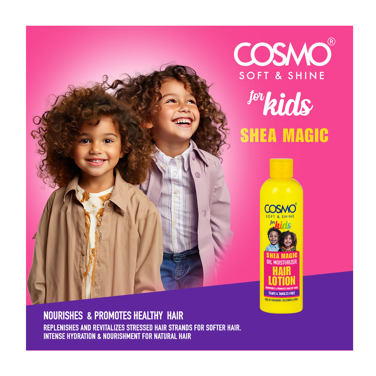 Soft & Shine Kids Shea Magic Oil Moisturizer Hair Lotion